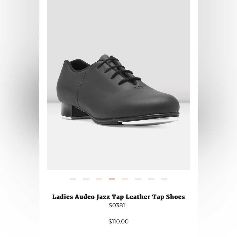 Ladies Tap Shoes Bloch with extra taps